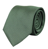 Satin Silk Textured Green Tie Gift Set Pocket Square Cuff Links Tie Matt Satin