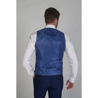 Alex - Men's Navy Waistcoat