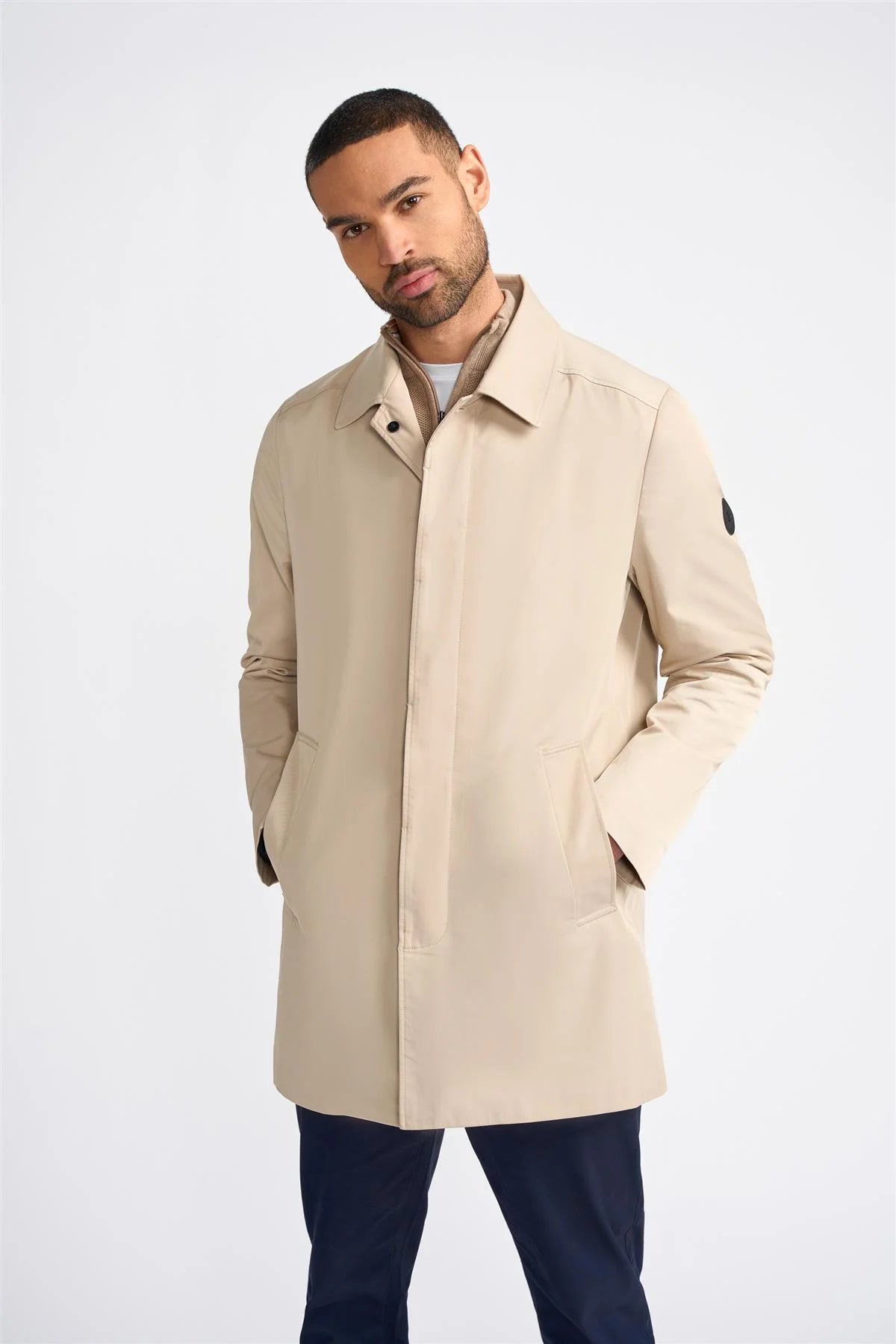 Barracuda - Men's Lightweight Classic Trench Coat - Buy Online at Happy Gentleman Barracuda - Men's Lightweight Classic Trench Coat - Buy Online at Happy Gentleman