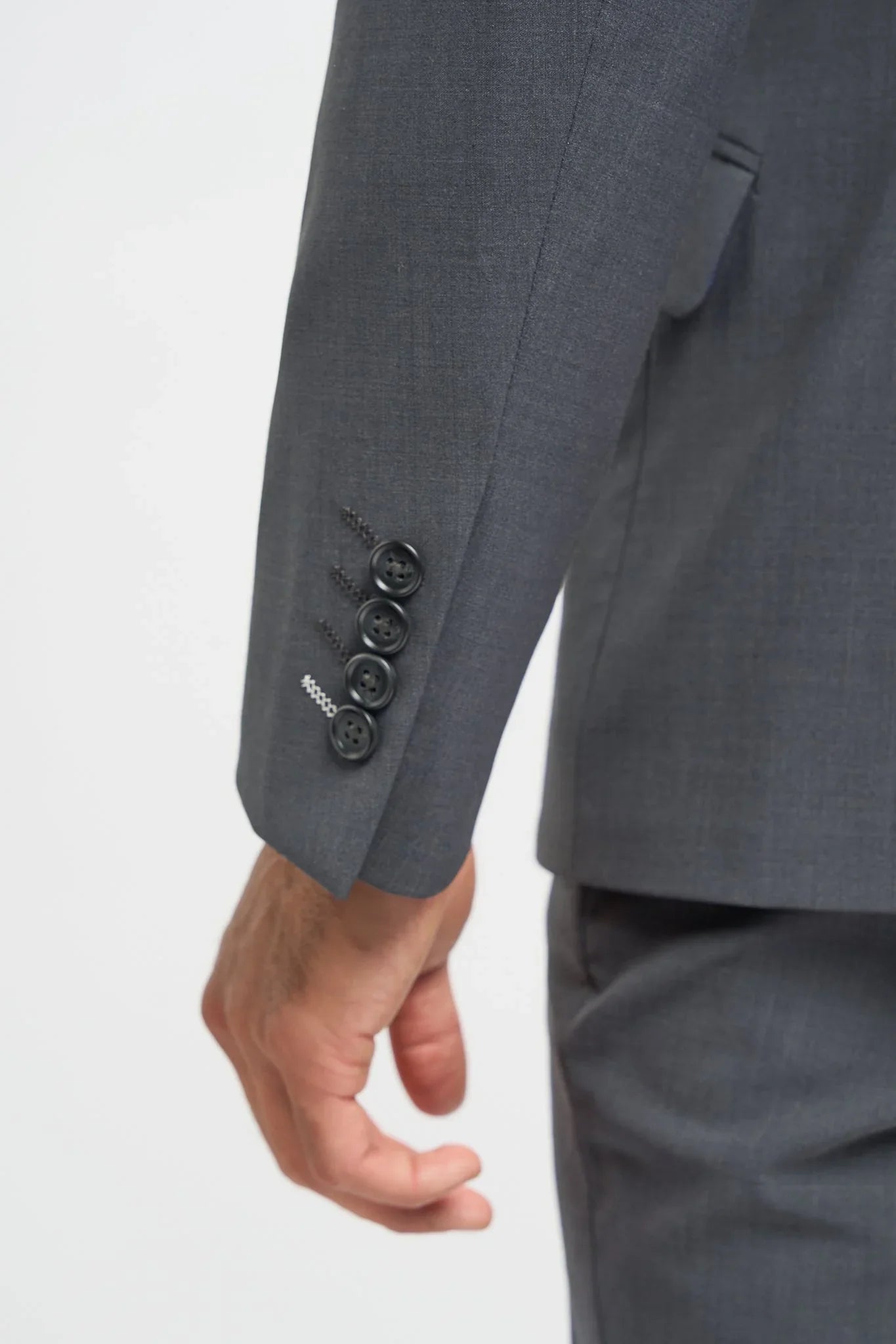 Bond - Men's Charcoal 2 Piece Double Breasted Suit