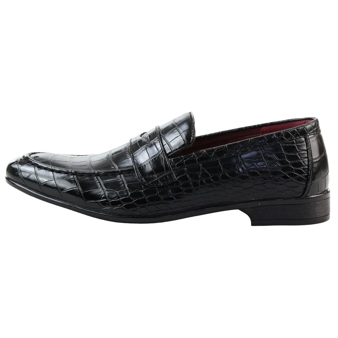 Men's Slip On Formal Black Loafers Men's Slip On Formal Black Loafers
