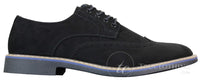Elong EL0635 - Mens Smart Casual Suede Nubuck Leather Brogues