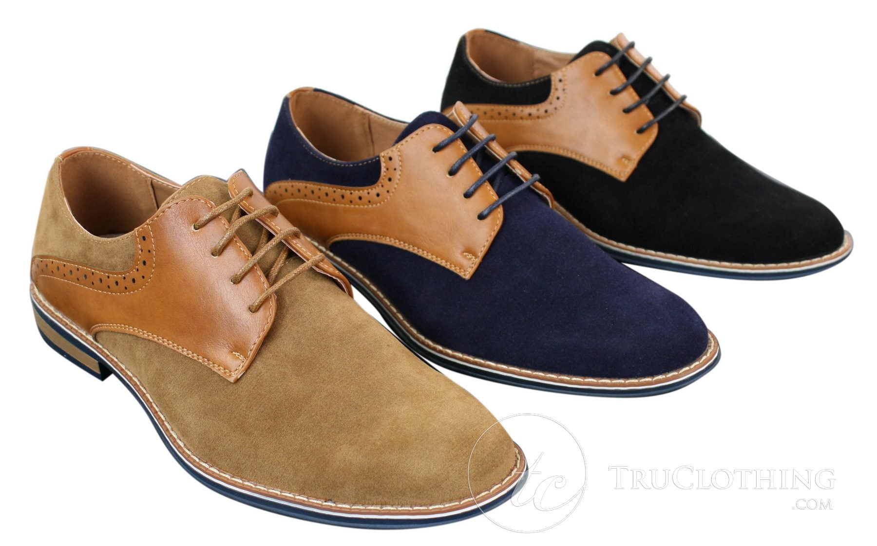 Elong K23 - Mens Suede Leather Laced Shoes Smart Casual Tan Brown PU Comfort Fit Round Toe: Buy Online - Happy Gentleman Elong K23 - Mens Suede Leather Laced Shoes Smart Casual Tan Brown PU Comfort Fit Round Toe: Buy Online - Happy Gentleman