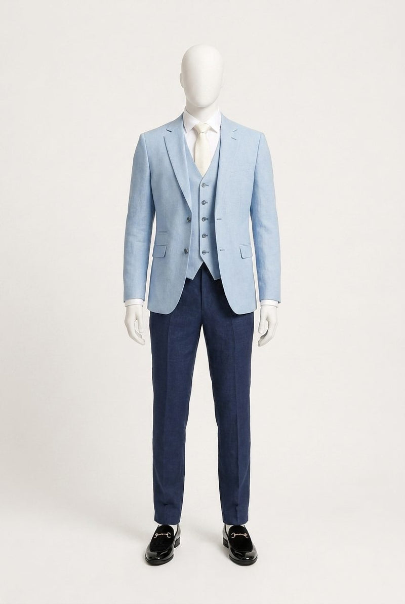 Summer — Light Blue Contrast Groom — photo 1