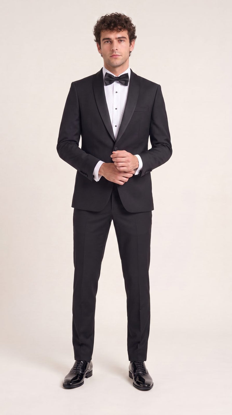 Black Tie — Classic Black Tie Groom — photo 3