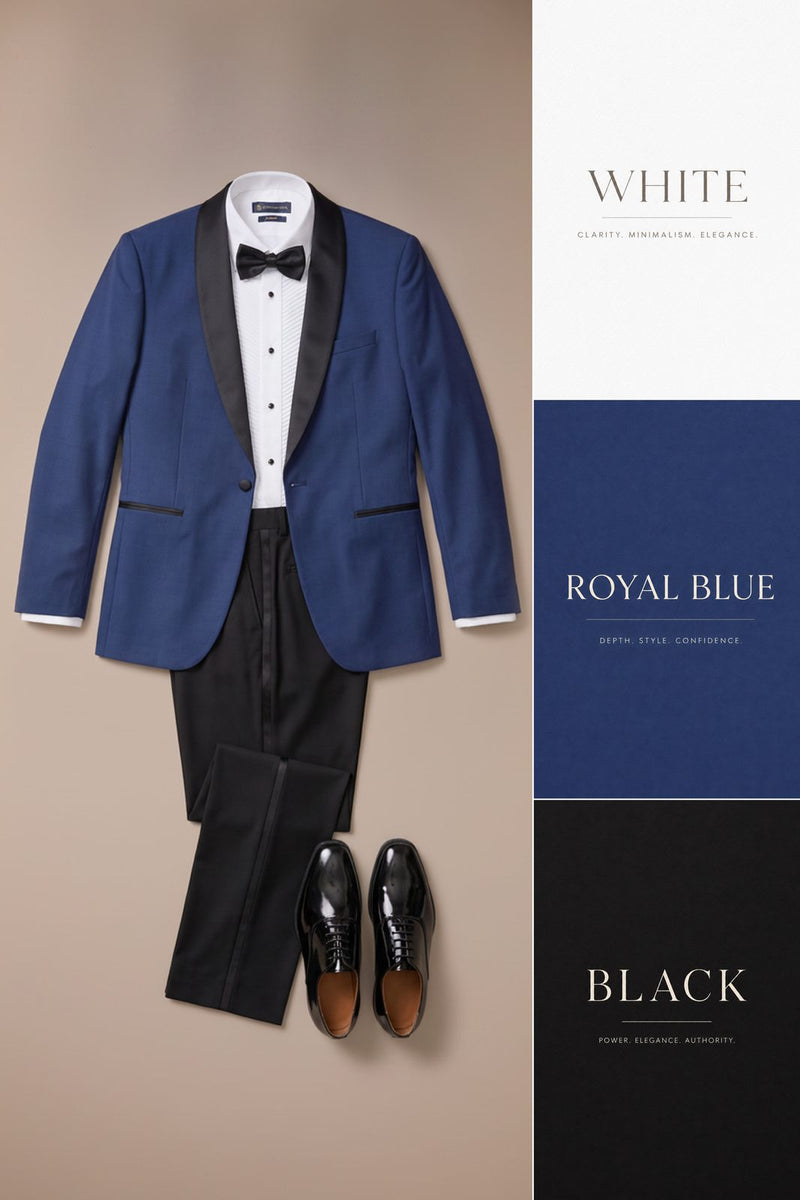 Black Tie — Look 800 styling collage