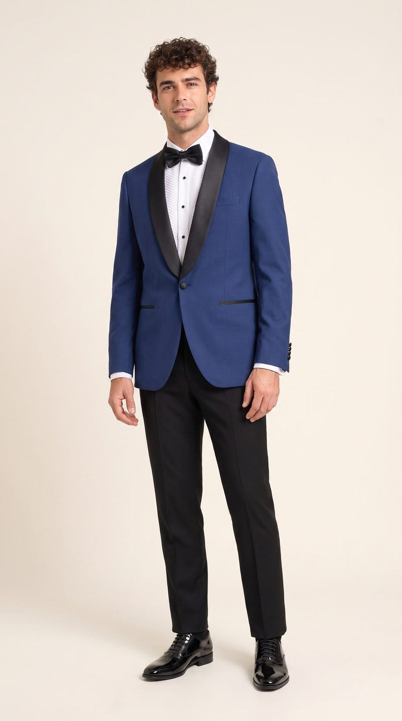 Black Tie — Modern Dinner Jacket Groom — photo 2