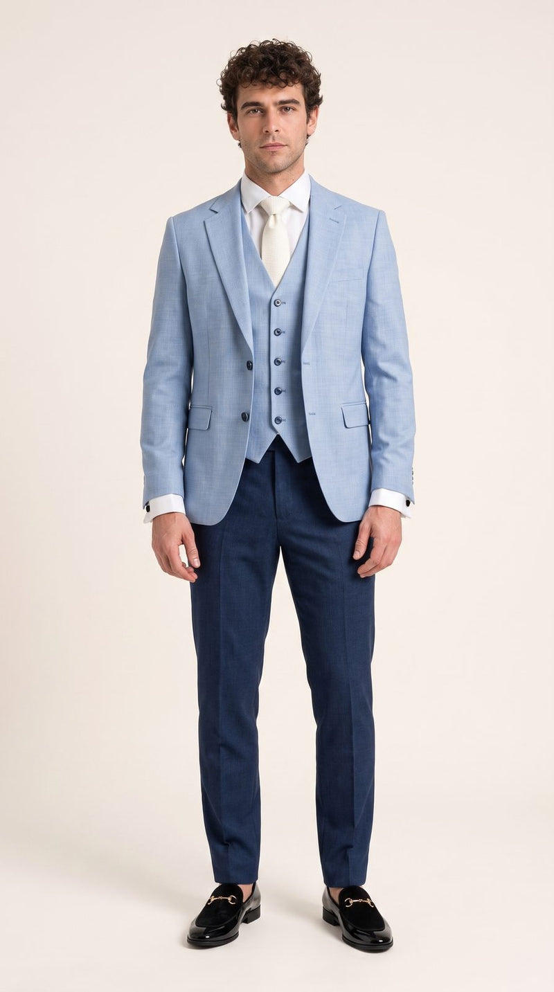 Summer — Light Blue Contrast Groom — photo 2