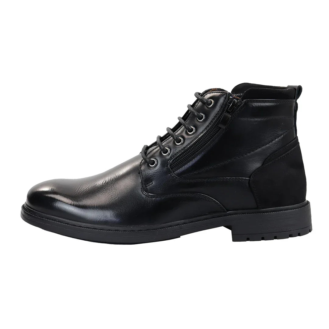 Men's Lace Up Black Ankle Boots Men's Lace Up Black Ankle Boots