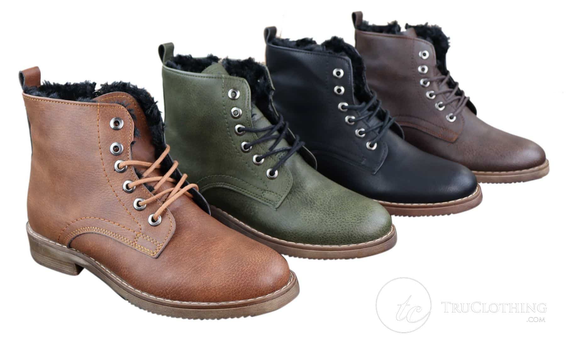 Mens Fleece Lined Winter Boots: Buy Online - Happy Gentleman Mens Fleece Lined Winter Boots: Buy Online - Happy Gentleman