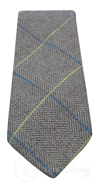 Marc Darcy Mens Tweed Herringbone Textured Marc Darcy Ties Classic Vintage Retro DX7