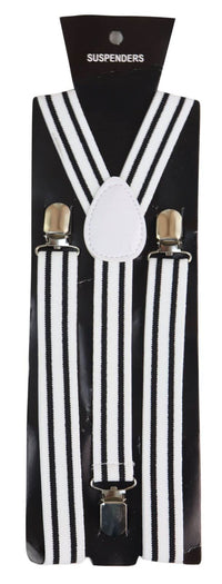 Mens Stripe Classic Trouser Suspenders
