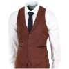 Rust Herringbone Tweed Piece Suit Buy Online Happy Gentleman