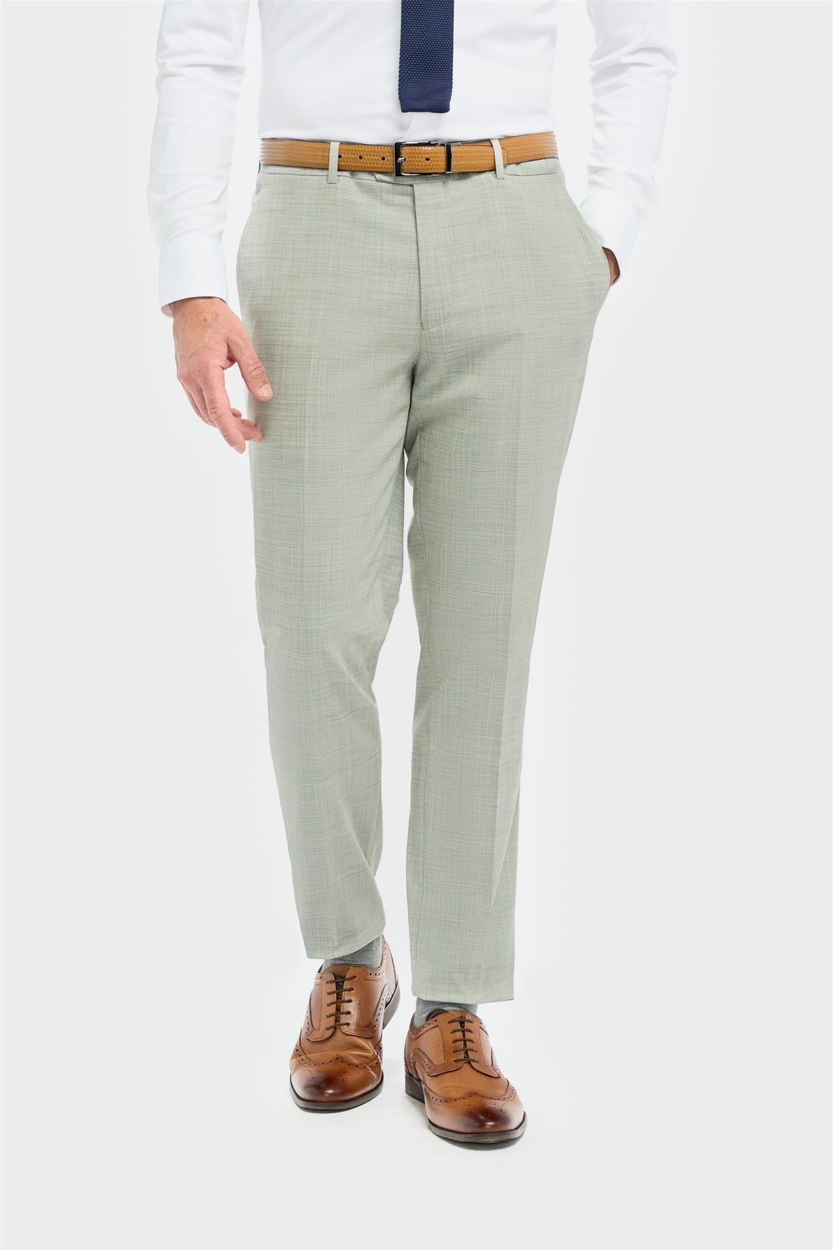 Camden - Men's Sage Green Trousers