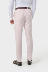 Tropez - Men's Pink Formal Trousers