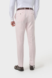 Tropez - Men's Pink Formal Trousers