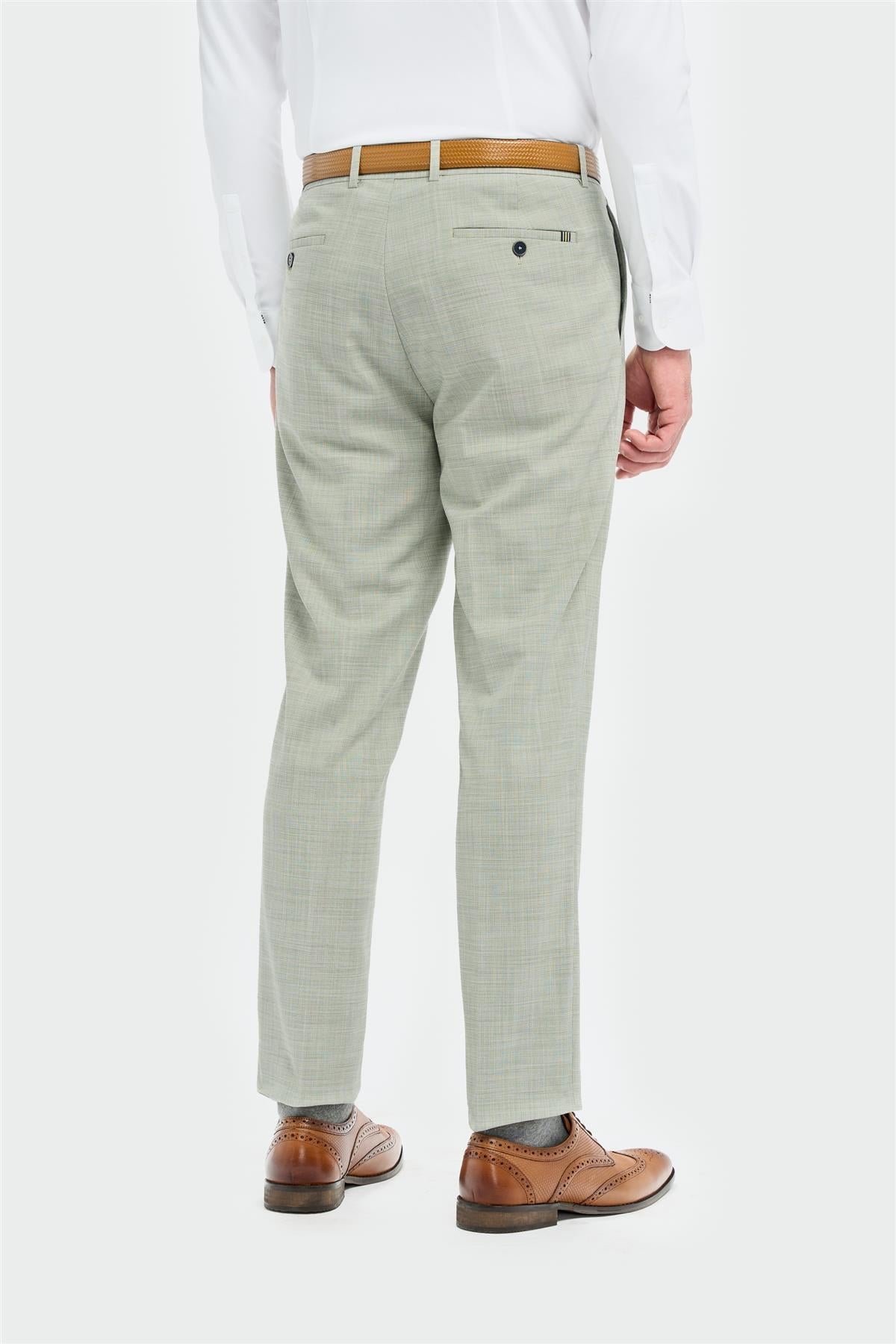 Camden - Men's Sage Green Trousers