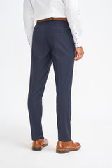 Malibu - Men's Navy Formal Trousers