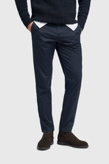 Mario - Men's Classic Summer Navy Trousers