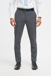 Bond - Men's Charcoal Formal Trousers