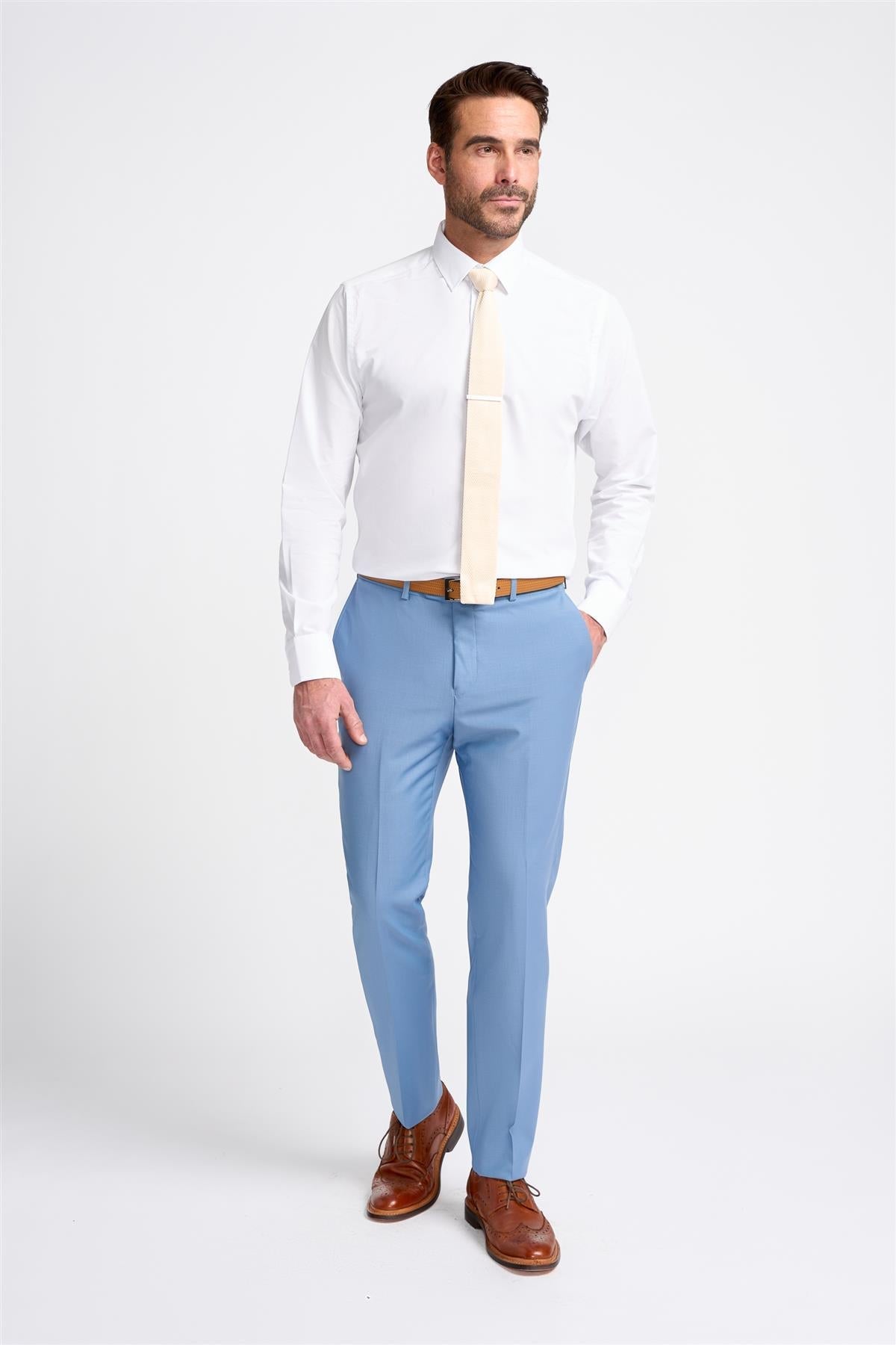 Bond - Men's Sky Blue Trousers