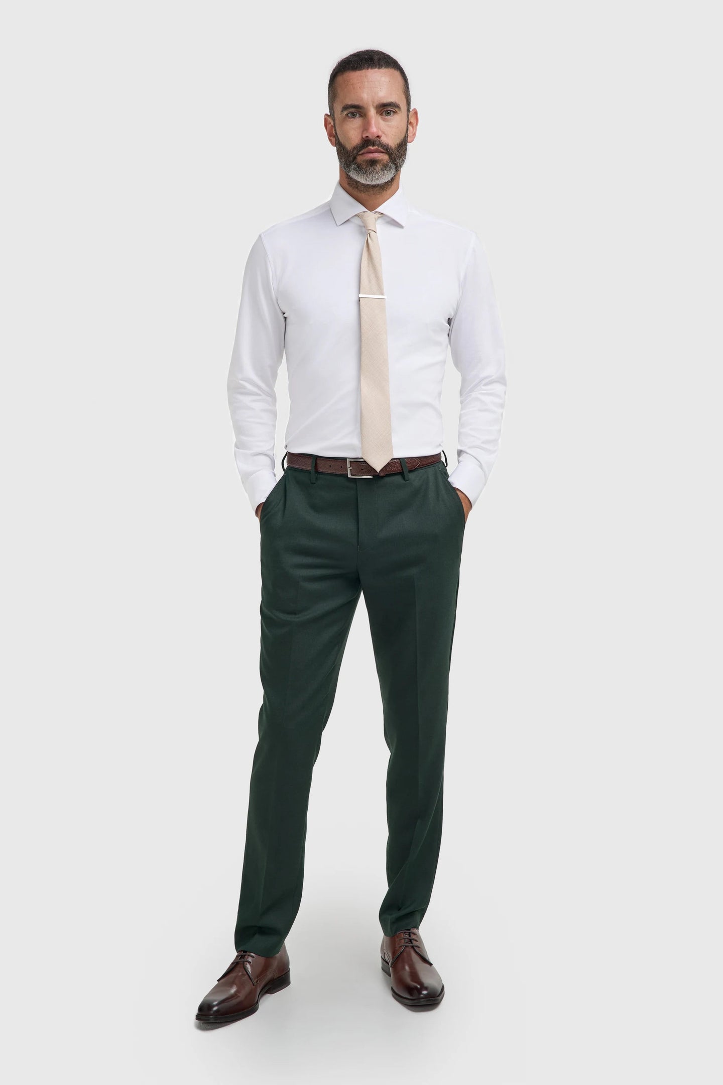 Malibu - Men's Forest Green Trousers
