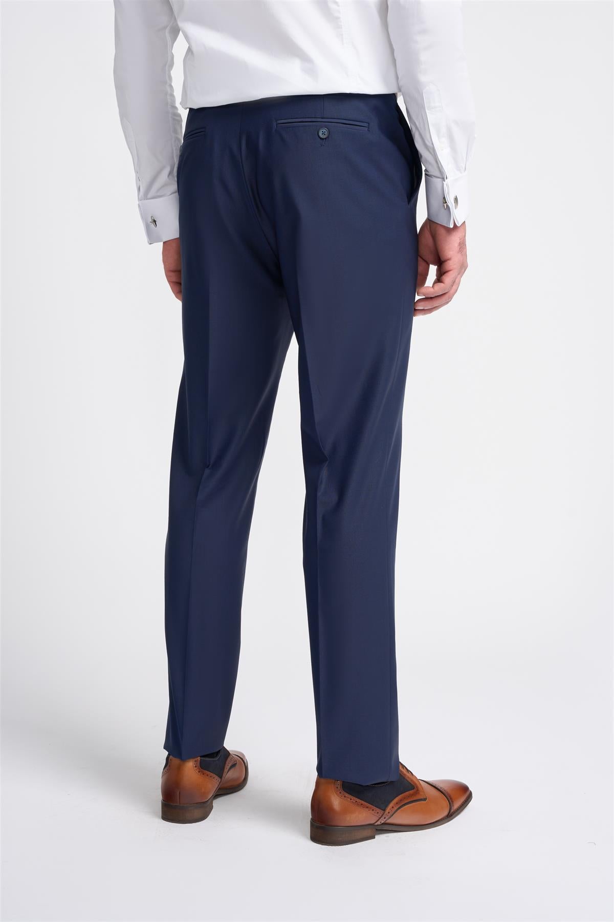 Bond - Men's Dark Navy Trousers