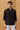 Men’s Black Pure Linen Shirt Long Sleeve Button-Down Summer Shirt