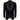 Men's Black Velvet Tux Blazer Satin Lapels Dinner Wedding Prom Black Tie