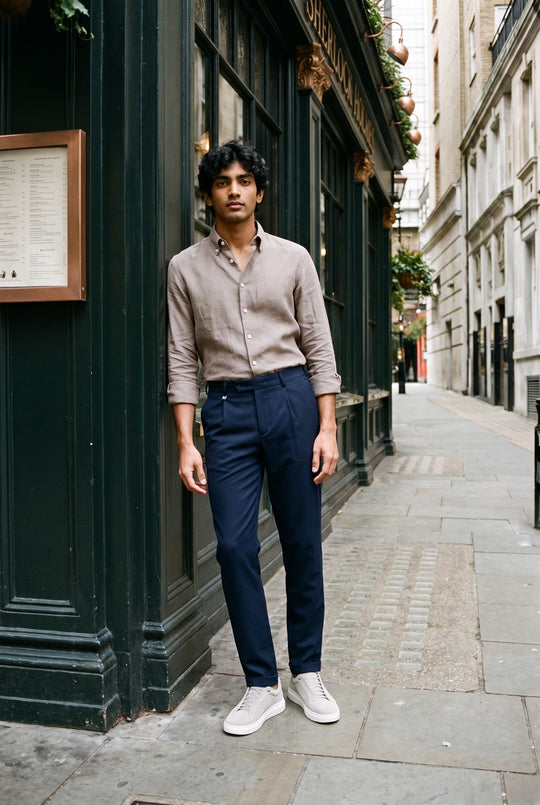 Brown Linen