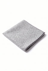 Men’s Grey Tweed Pocket Square