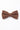 Men’s Brown Double Layer Bow Tie