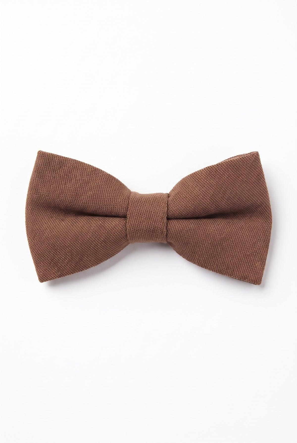 Men’s Brown Double Layer Bow Tie