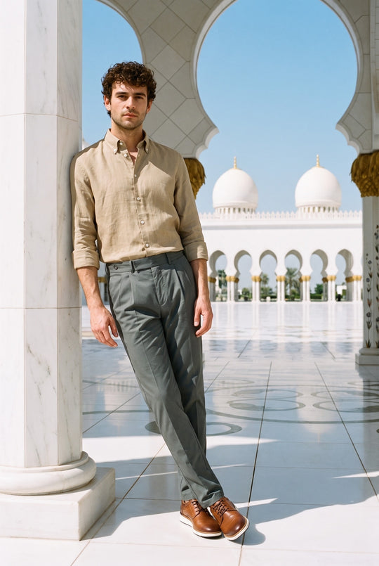 Beige Linen