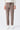 Men’s Taupe Brown Smart Drawstring Trousers Tailored Tapered Fit