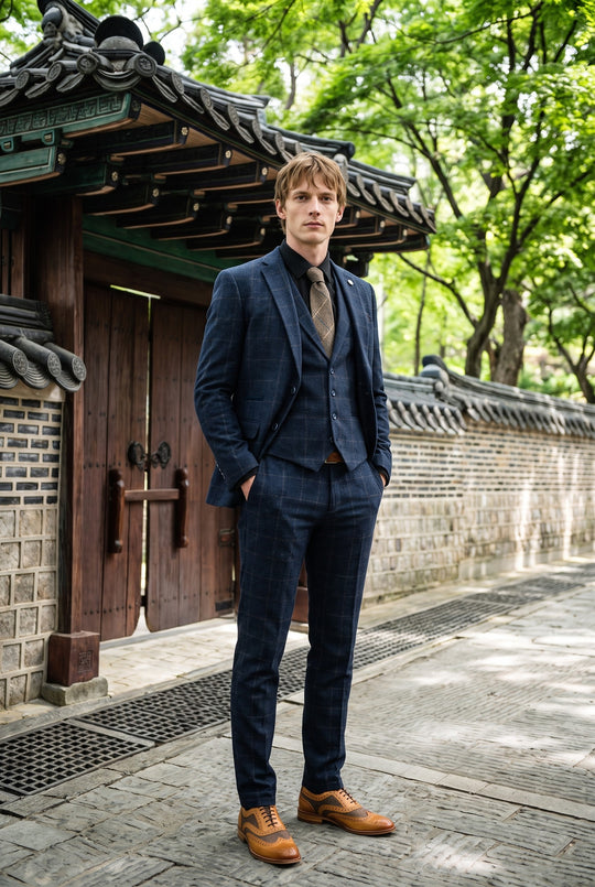 Navy Reserve — New Tie & Shoes