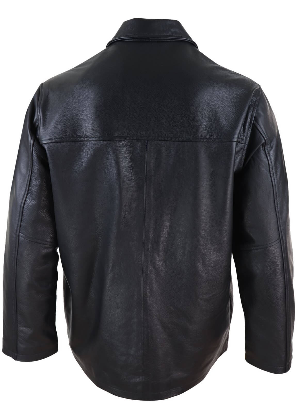 【LEATHER MID LENGTH DAPPER COAT】 LEATHER MID LENGTH DAPPER COAT】cow leather - Time is on