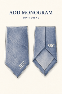 Men's Tie Pocket Sqaure Set Formal Solid Necktie - Green