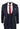 Men's Navy Herringbone 3 Piece Suit