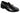 Mens Black Patent Slip-on Tassle Shoes