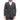 Mens 3 Piece Suit Grey Brown Check Tailored Fit Wedding Prom Races