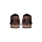Mens Real Leather Vintage Shoes Brogues 1920s Suede Tweed Laced Shoes Smart Formal