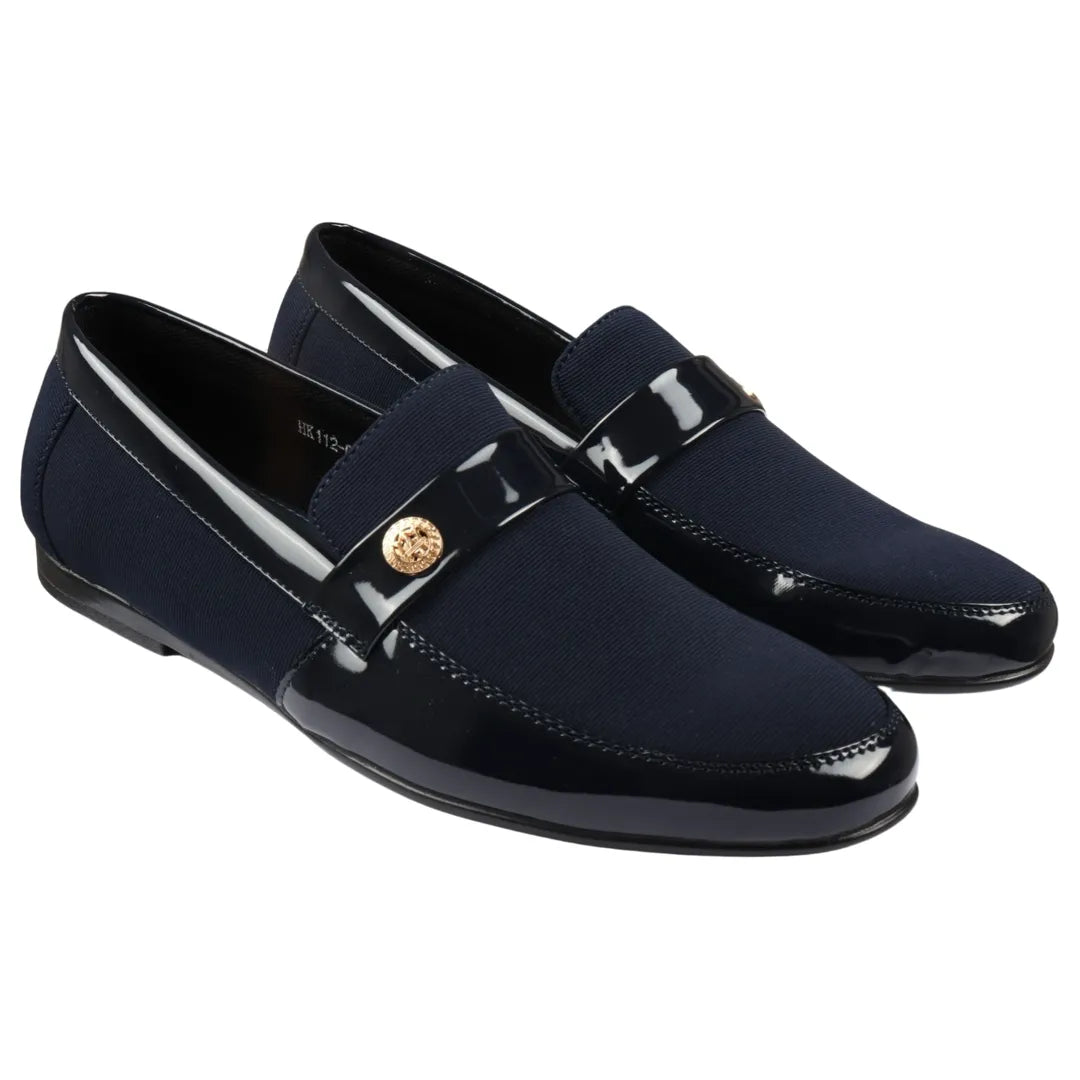 Men's Slip On Lightweight Navy Loafer Shoes: Buy Online - Happy Gentleman Men's Slip On Lightweight Navy Loafer Shoes: Buy Online - Happy Gentleman
