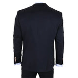 Men's Black 3 Piece Tailored Fit Suit