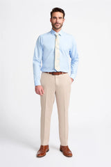 Miami - Men's Beige Wedding Trousers