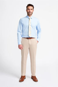 Miami - Men's Beige Wedding Trousers