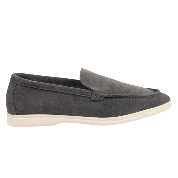 Tigris Men\'s Gray Suede Slip-On Shoes, size 42 Tigris Men\ main image 2