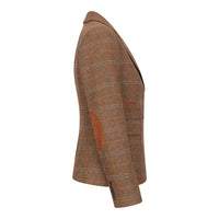TPSTZ73 - Women's Oak Brown Tweed Blazer