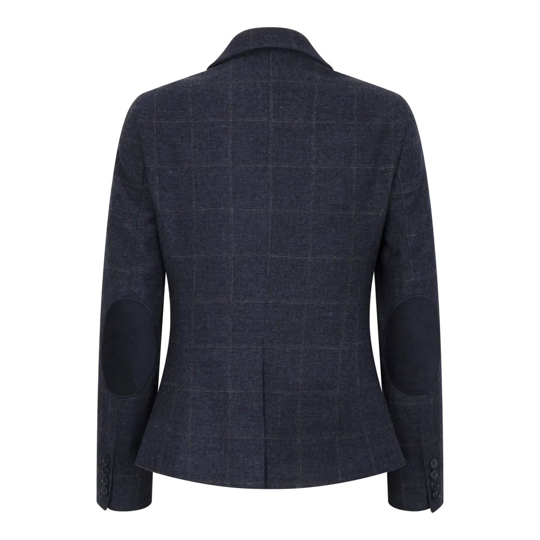 TPSTZ72 - Women's Navy Blue Tweed Blazer