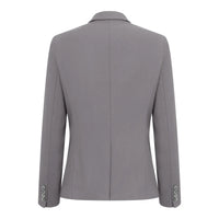 TPW-15 - Women's 3 Piece Plain Grey Suit